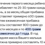 У вашего малыша добавок норм