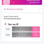 Фемометер, там 20 тестов на овуляцию +5 тестов на беременность,