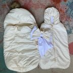 Мой родился 23 декабря в лютый мороз. Выписывался в конверте на