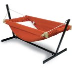 Купите гамачок вроде этого, ребенка спеленать можно в платок, по